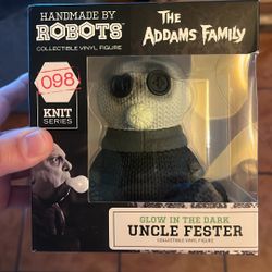 Uncle Fester Figure Handmade By Robots 