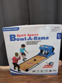 Spirit Sports bowl-a-rama Retails over $150