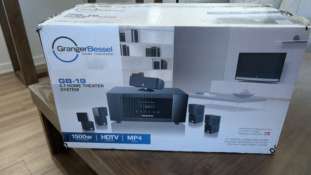 Home Theater 5.1 Digital Surround Sound