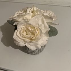 Fake Flower Pot Decoration 