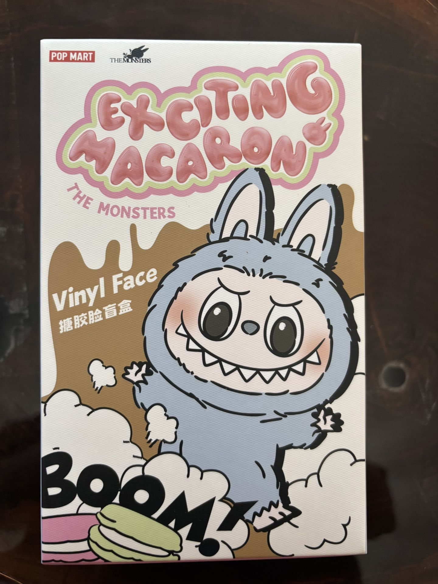 POP MART The Monsters Exciting Macaron Vinyl Face Labubu