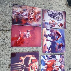 Kc Chiefs Collectible Tile Prints 