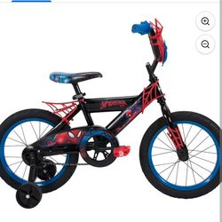 Huffy Spider Man kids bike 12inch wheels