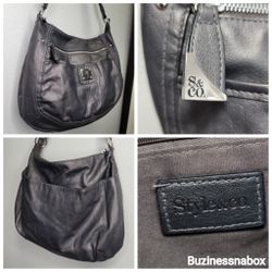 Style&Co. Faux Leather Shoulder Bag Handbag