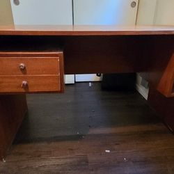 Simple Wood Desk