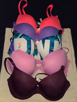 Victoria Secret Pink Brand Bras 36C