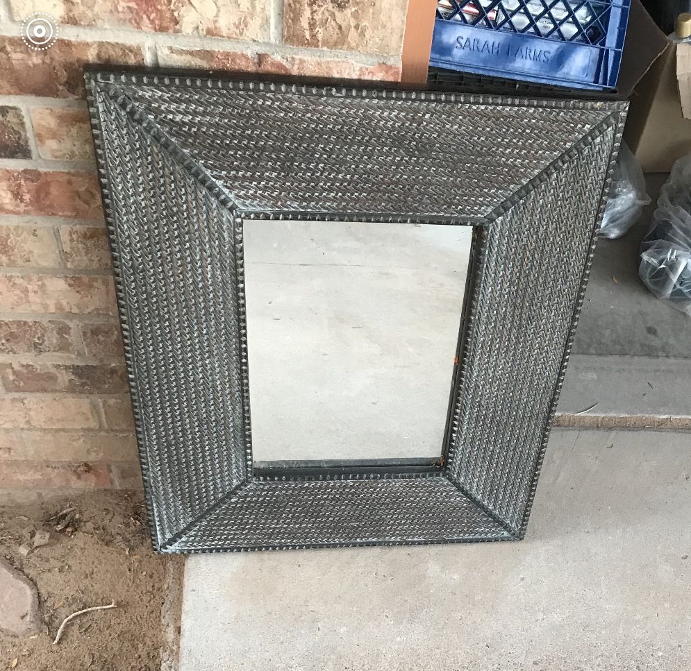 Vintage Elegant Mirror 2 By 2
