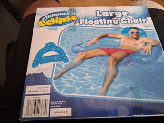 Summer eclipse large floating chair for a pool