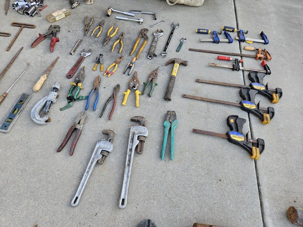 Variety Of Hand Tools