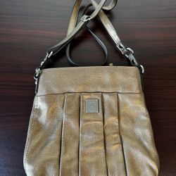 Tignanello Light Brown degenerative Leather Wallet