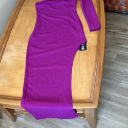 One Leg 🦵 Open Party Dress 