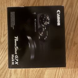 Brand New POWER SHOT G7