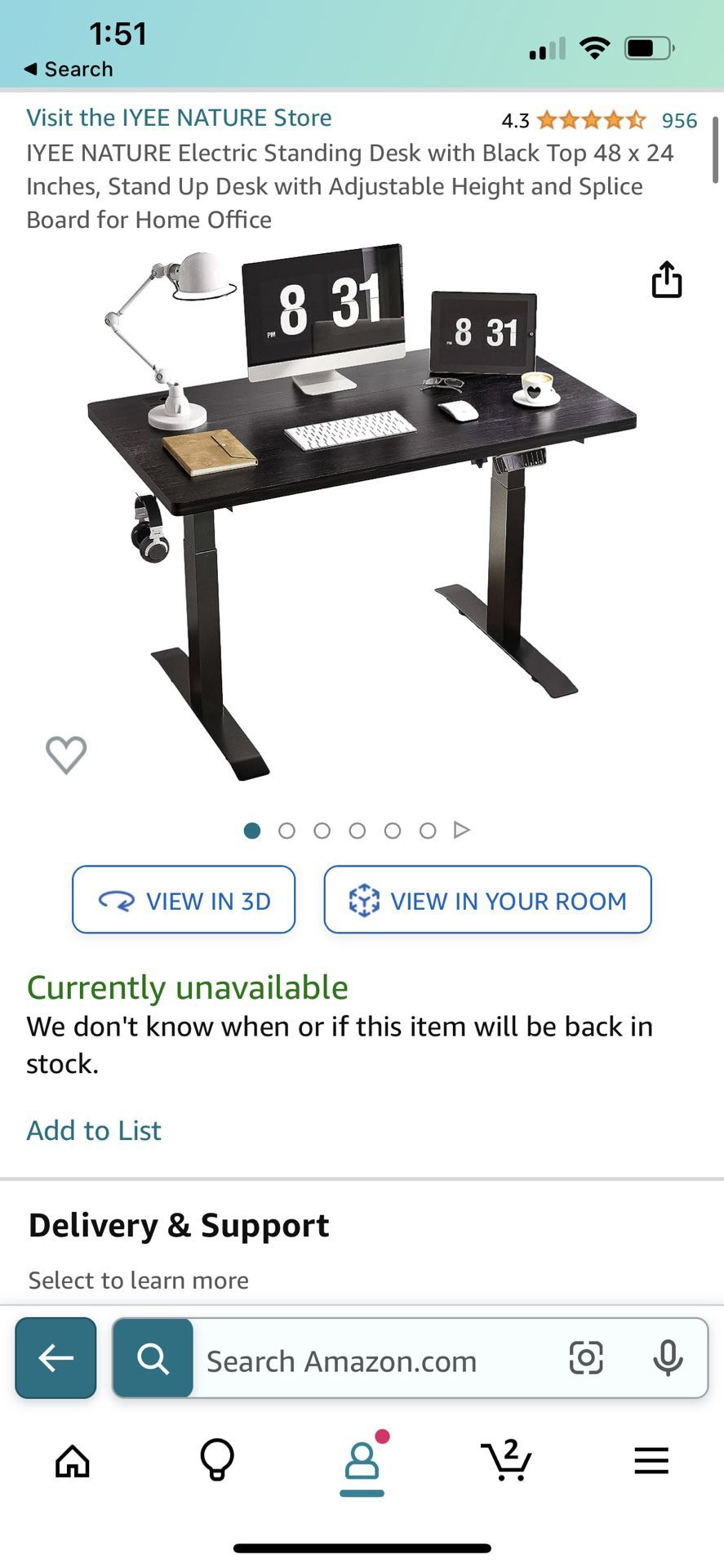 Electric Standing Desk