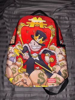 Sprayground monopoly backpack