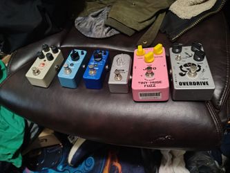 Guitar pedals