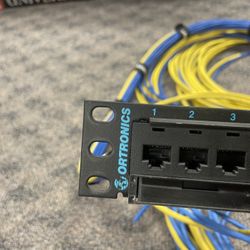 Ortronics 24 Port Patch Panel 