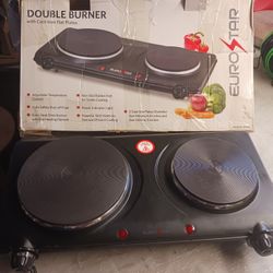 Double-Burner. Cooking Stove 