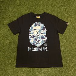 Light Blue Bape Head Tee