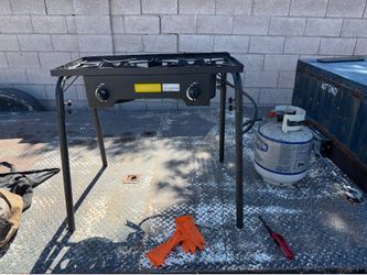 Concord Dual burner propane camping stove - burners
