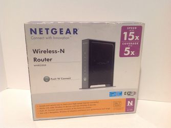 Netgear Wireless N Router Model WNR2000