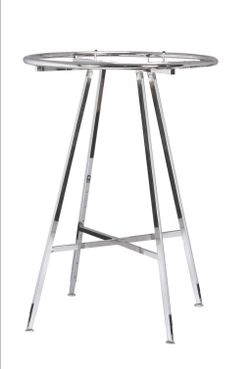 Round apparel rack