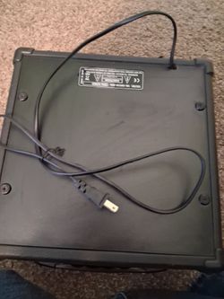 Amp with cord, along with Bluetooth amp
