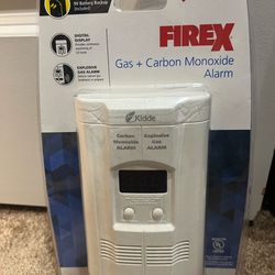 Kidde FireX Gas + Carbon Monoxide Alarm