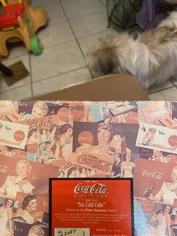 coca cola collection glass items and radio
