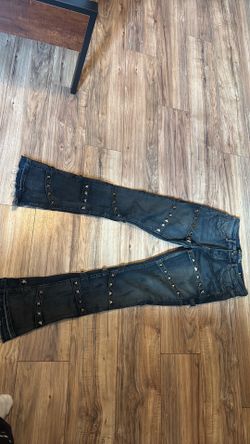 Valabasas stacked jeans
