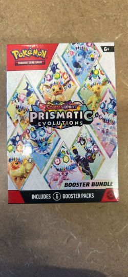 Prismatic evolution Pokemon booster bundle