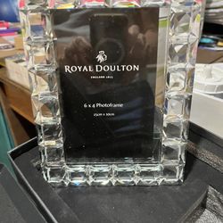 Royal Dalton 6x4 Crystal Photo Frame