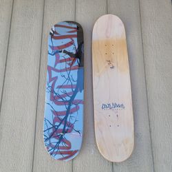 SKATEBOARD DECK CHILDHOOD CREEPY TREE SIZE 7.5  7.75  8.0  AND 8.25