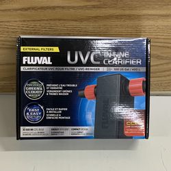 Fluval 100 US Gal External Filter UVC In-Line Clarifier A203