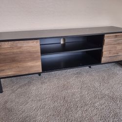  Mid-Century Modern TV Stand and Entertainment Center 