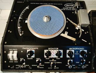 Vintage Hilton AC-300 Turntable