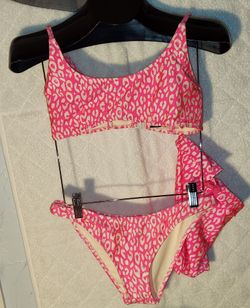 Triangl Pink Cheetah Bikini Set New Without Tags Size Medium