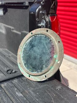 Vintage Brass Ship Porthole – Nautical Maritime Window
