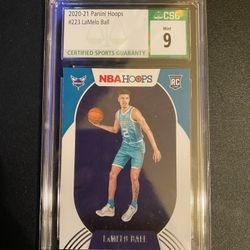 Lamelo Ball Rookie Card Slab