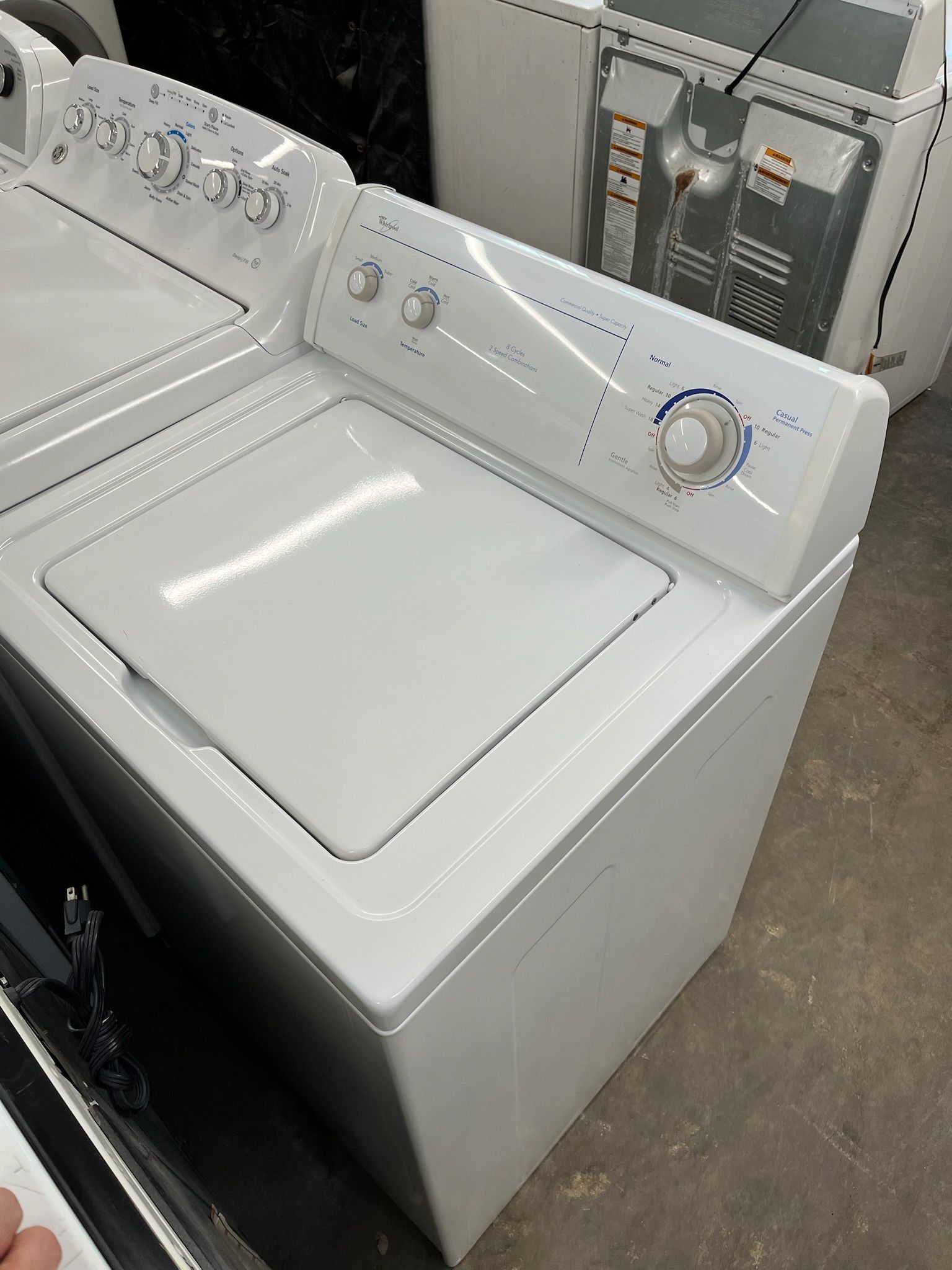 Used Whirlpool Washer Top Load