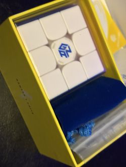 GAN 356 i CARRY SPEED SMART CUBE 3X3 STICKERLESS Intelligent Tracking (OPEN BOX)