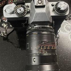 Minolta XD5 With 72MM Lens And Auto Winder