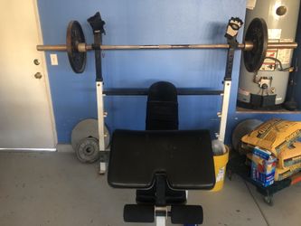 Bench need gone weights not included