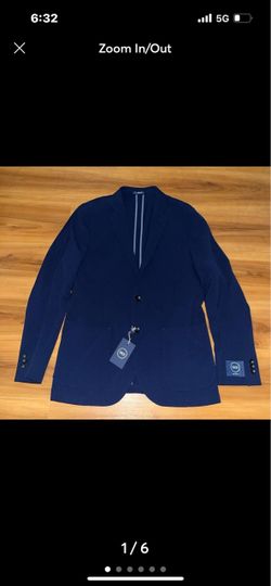 Mens NWT 1901 Extra Slim Fit 2 Button Business Casual Sports Coat  Blazer