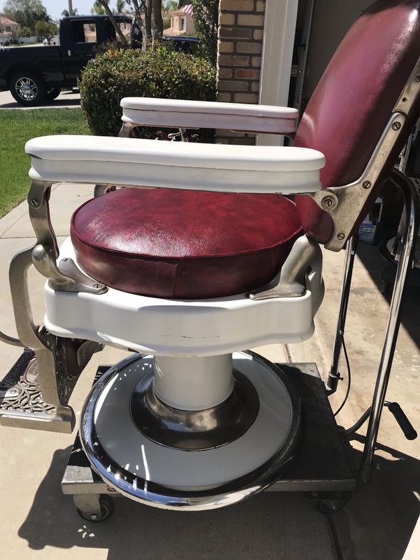 Round Bottom Theo Kochs Barber Chair For Sale In Redlands Ca