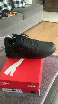 Puma ST Runner v4 Leather soft foam optimal comfort Men's Sneakers shoes size 9.5 new with box