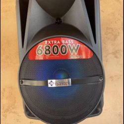 12 Inch Portable Rechargeable Bluetooth Speaker New $155