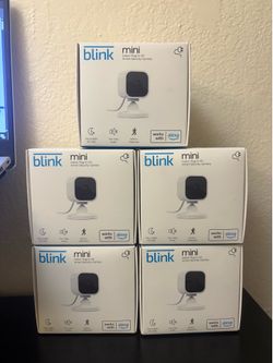 Blink Mini Indoor Plug-In Live HD Smart Security Camera (New in Box)