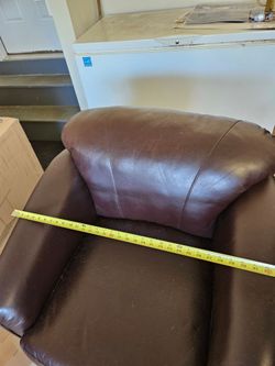 Leather chair