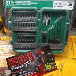 Metabo HPT 31 Piece Torsion Drill and Drive Set 