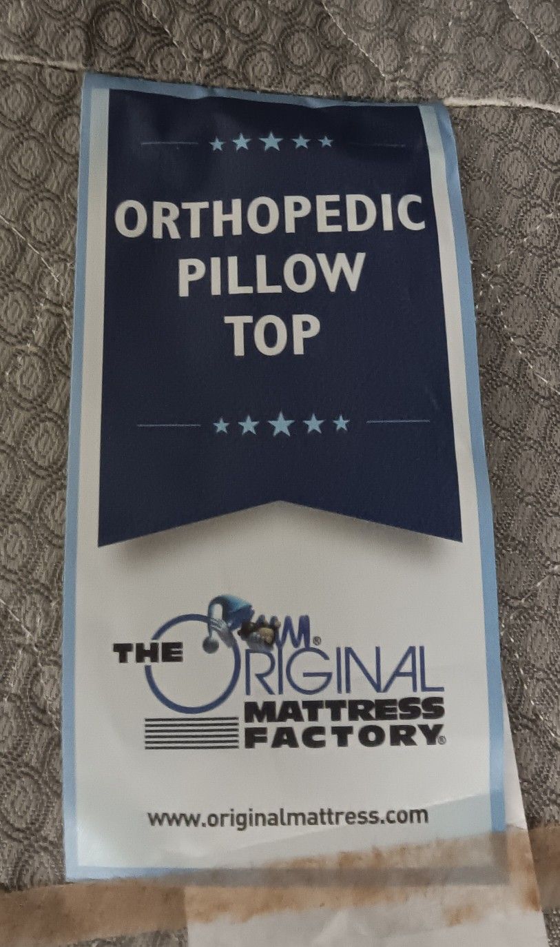 OMF King Size Orthopedic Pillow Top Mattress & Box Spring Set